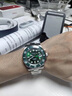 冠琴【名表十大品牌】 綠水鬼手表男士鏤空全自動(dòng)機械表夜光防水男表 【免費刻字】G16192綠 進(jìn)口機芯西鐵城 曬單實(shí)拍圖