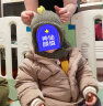 Gap男幼冬季2023新款LOGO绗缝连帽羽绒服889921儿童装保暖外套 深卡其 110cm(4-5岁) 亚洲尺码 实拍图