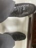 百丽套脚豆豆鞋男款春夏季商场同款褶皱真皮爸爸鞋乐福鞋8AN01CM3 黑色 41 实拍图