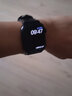達梭適用蘋(píng)果手表表帶真皮apple watch10瘋馬皮波點(diǎn)iwatch9/8/7/6/5/SE手表帶Ultra2表帶運動(dòng)表帶 平紋黑色-黑色扣 38/40/41/42mm 曬單實(shí)拍圖