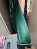 瓊瑛睡衣女春夏季長(cháng)袖春秋大碼情侶家居服男士套裝絲綢家居服 長(cháng)袖長(cháng)褲男墨綠 3XL 曬單實(shí)拍圖