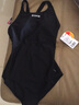 洲克（ZOKE）泳衣女連體三角遮肚顯瘦時(shí)尚訓練女式泳衣運動(dòng)泡溫泉游泳衣 黑色升級版 XL 曬單實(shí)拍圖