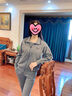 鹿儷秀媽媽運(yùn)動(dòng)服套裝春秋洋氣中年人上衣40歲50中老年秋裝外套女三件套 中灰【高品質(zhì)運(yùn)動(dòng)服】 2XL 【建議117-129斤】 曬單實(shí)拍圖