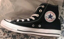 匡威（Converse）男鞋女鞋All Star 春季新款經(jīng)典款高幫運動(dòng)休閑鞋情侶帆布鞋黑色 101010 42 (275mm) 42/8.5 曬單實(shí)拍圖