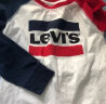 Levi's 李维斯童装儿童长袖t恤男童打底衫春秋季新款中大女孩上衣 奶白 130/64(7) 实拍图