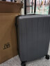 90分行李箱24英寸男女拉杆箱旅行箱密码箱托运箱多瑙河灰色 晒单实拍图