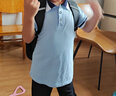 芯時(shí)代團體服 小學(xué)生校服套裝春秋季春秋裝幼兒園校服兒童班服運動(dòng)三件 天藍色三件套(外套+長(cháng)褲+短袖) 120 (推薦身高110-119cm) 曬單實(shí)拍圖