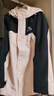 駱駝（CAMEL）戶(hù)外登山服中性加絨防潑水風(fēng)衣外套 C34CW0L4626A 幻影黑/粉 L 曬單實(shí)拍圖