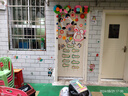 目送（musong）卡通墻貼兒童房間布置幼兒園貼畫(huà)學(xué)校墻上貼紙裝飾畫(huà)壁紙自粘墻紙 可愛(ài)動(dòng)物氣球 曬單實(shí)拍圖