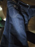 吉普（JEEP）牛仔裤男士薄款弹力休闲长裤子男中腰直筒宽松牛仔裤男装裤子男裤 J369蓝色 薄款 32码 实拍图