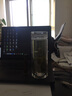 諾亞純銀水晶杯口杯防燙隔熱透明雙層水晶玻璃杯商務(wù)辦公泡茶杯茶杯 3#300ML【蘭草-銀】 曬單實拍圖