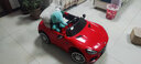 好孩智兒童電動(dòng)車(chē)四輪汽車(chē)帶遙控玩具車(chē)可坐人可搖擺童車(chē)男女孩禮物 【豪配紅】四驅+皮座+全功能 曬單實(shí)拍圖