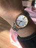 【生日禮物】古尊手表女機械表鎢鋼日歷防水鑲鉆男表休閑時尚商務潮流簡約氣質情侶表6173ML 藍盤女GN.6173L.PU 曬單實拍圖
