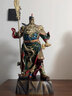 吉善緣 全銅《忠義蓋世》關(guān)公擺件 豎刀立刀關(guān)二爺關(guān)羽神像家居客廳辦公室公司供奉佛像武財神裝飾店鋪喬遷開(kāi)業(yè)禮品 小號（綠色）長(cháng)19*寬13*高44.5cm 曬單實(shí)拍圖