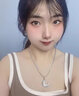 BJYL新中式月亮項鏈女復古風(fēng)月牙吊墜貓眼閨蜜鎖骨鏈飾品情人生日禮物 項鏈 曬單實(shí)拍圖