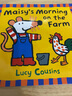 英文原版 Maisy's Morning on the Farm 農場(chǎng)的清晨 小鼠波波系列繪本 兒童啟蒙圖畫(huà)故事書(shū) Lucy Cousins 綠山墻 . 曬單實(shí)拍圖