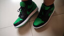 耐克（NIKE）Air Jordan 1 Low 男子AJ1黑綠低幫運動(dòng)鞋 553558-065 44 曬單實(shí)拍圖