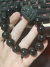 吉照堂天然黑曜石手串男女款本命佛珠護身符手鏈本命年馬年男女生日禮物 【狗豬】彩虹眼本命佛-阿彌尊者 珠徑14mm 曬單實(shí)拍圖