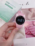 科時(shí)可愛(ài)ins高顏值兒童電子手表小學(xué)生女孩震動(dòng)鬧鐘游泳防水初中生女 粉白色 曬單實(shí)拍圖