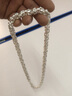 夏豹 999龍頭項鏈男士時(shí)尚嘻哈潮霸氣鏈子足銀龍骨鏈銀飾男友禮物 約9毫米粗 約88克 長(cháng)約70厘米 曬單實(shí)拍圖