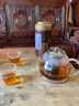 神雕（SHEN DIAO） 玻璃煮茶壺過濾花茶泡茶器燒水養(yǎng)生壺電磁爐專用耐高溫304不銹鋼 C01A玻璃壺1200ml+4個直美杯 曬單實(shí)拍圖