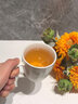 inmindhouse歐式純白咖啡杯碟套裝家用簡約馬克杯喝水杯子陶瓷早餐杯燕麥杯 金盞花杯碟 產(chǎn)品規(guī)格圖見圖二 曬單實拍圖