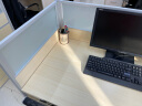 时仁（ShiRen）办公家具办公桌椅组合员工桌电脑桌现代简约屏风隔断办公室卡座 一字型单人位【含柜】 实拍图