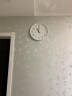 天王星挂钟客厅卧室石英钟现代简约创意钟表免打孔个性立体时钟圆形挂表 实拍图