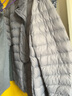 鴨鴨（YAYA）黃曉明同款冬裝輕薄款羽絨服男士立領(lǐng)時(shí)尚防寒短款羽絨輕便外套KX 淺灰色 M 曬單實(shí)拍圖