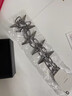 自由說ins歐美男生鉚釘項鏈頸鏈體育生性感項圈男潮暗黑帥氣項鏈鎖骨鏈 黑色 曬單實拍圖