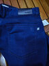 金利來(lái)（Goldlion）男裝三防抗菌升溫含棉寬松厚牛仔褲男士款秋冬商務(wù)休閑男長(cháng)褲子P 經(jīng)典款藏藍-95 35 曬單實(shí)拍圖