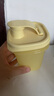 特百惠（Tupperware）迷你纖巧壺自制果飲男女學(xué)生夏季冷水壺飲料水杯子 香草黃350ml 曬單實(shí)拍圖