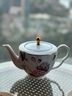 WEDGWOOD杜鵑藍(lán)色茶壺1L骨瓷大茶壺咖啡壺家用茶壺歐式禮盒 1L 杜鵑藍(lán)色茶壺 曬單實拍圖