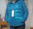 VRSZEE高端品牌輕薄羽絨服女短款2025秋冬季新款修身輕便保暖外套 湖藍色 （連） XL 曬單實(shí)拍圖