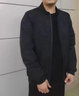 OEHE夾克男士立領(lǐng)2025春秋季新款上衣長袖修身潮流男裝休閑外套男 黑色 XL 曬單實拍圖
