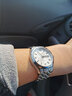 寶時(shí)捷（POSCER）黑色鋼帶男士手表雙日歷夜光全自動(dòng)機械表商務(wù)男表保時(shí)捷6032 6032M.WWW白盤(pán)男 曬單實(shí)拍圖