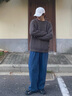 名面復(fù)古圓領(lǐng)毛衣男寬松秋冬季大碼針織衫外套男士休閑毛線衣男生線衫 復(fù)古色 XL 【150-170斤】 曬單實拍圖