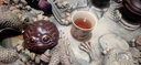 萬(wàn)壺園 紫砂茶寵擺件可養描金金蟾茶寵功夫茶具配件茶玩非變色蟾蜍招財擺件茶臺茶桌茶道茶具擺件茶道零配 紫泥 曬單實(shí)拍圖