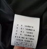 鴨鴨（YAYA）【反季清倉】羽絨服女冬季中長(cháng)款收腰拼色加厚保暖派克服外套HY 黑色 S (155) 曬單實(shí)拍圖