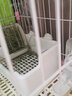 GOTP 兔子草架豚鼠彈簧式可固定草架寵物免喂食架兔子用品龍貓荷蘭豬 兔子草架米白色（長14×高19cm） 電鍍壓片防翻，自由調節(jié)安裝方便 曬單實拍圖