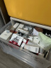 TENMA天马收纳箱F330抽屉式收纳柜组合抽屉柜储物整理箱透明抽屉收纳盒 1个装 卡其色 33*47*21.5cm 实拍图