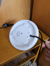 九陽電熱水壺通用底座15-F626燒水壺電源座帶線雙圈白色膠盤 白色 曬單實(shí)拍圖