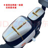 夢(mèng)奇電動(dòng)電瓶車坐墊套防曬DM6/DE8雅迪冠能DM2/3座套新國(guó)標(biāo)座墊套防水 銀格紋-大前座+小后座 曬單實(shí)拍圖
