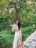 赫&旻半高領(lǐng)羊毛衫女純羊毛一線(xiàn)成衣修身針織打底衫緊身套頭內搭毛衣 原絨米 L（110-125斤） 曬單實(shí)拍圖