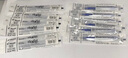 百樂（PILOT）可擦筆LFBK-23EF可擦筆芯BLS-FR5按動中性筆芯 BLS-FR5藍(lán)色筆芯 12支裝 曬單實拍圖