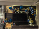 烟雨集 生日气球装饰布置周岁生日六一儿童节party含装饰灯太空人套餐 实拍图