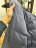 君羽戶外羽絨服男加厚中長(zhǎng)款800蓬白鵝絨運(yùn)動(dòng)休閑保暖鵝絨服I52157 深藍(lán) L （推薦141-160斤） 曬單實(shí)拍圖