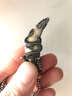 飛鵝狼牙項鏈 男女款銀吊墜 鑲嵌925手工包銀 真藏獒牙情侶生日禮物包 23騎龍關公 曬單實拍圖