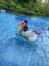 INTEX儿童成人水上坐骑游泳圈玩具浮排座圈充气浮床儿童独角兽 实拍图