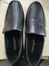 奧康夏季涼鞋男士鏤空透氣商務(wù)正裝皮鞋男洞洞鞋中老年爸爸鞋 黑色173739184 40 曬單實(shí)拍圖